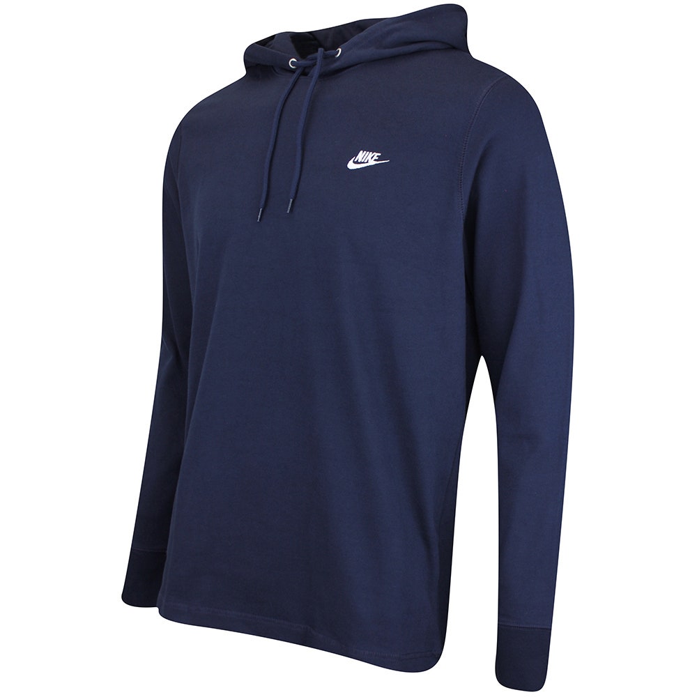 Nike Golf Pullover - NSW Knitted Club Fleece Hoodie - Obsidian FA25