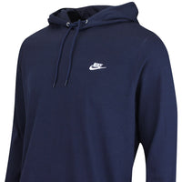 Nike Golf Pullover - NSW Knitted Club Fleece Hoodie - Obsidian FA25