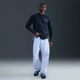 Nike Golf Pullover - NSW Knitted Club Fleece Hoodie - Obsidian FA25