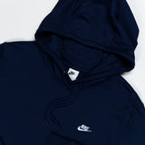 Nike Golf Pullover - NSW Knitted Club Fleece Hoodie - Obsidian FA25