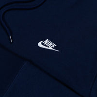 Nike Golf Pullover - NSW Knitted Club Fleece Hoodie - Obsidian FA25