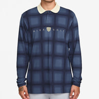 Nike Golf Shirt - NK DF Fairway Fresh LS Polo - Midnight Navy SU26