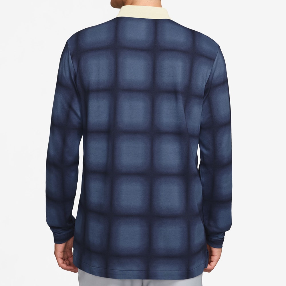 Nike Golf Shirt - NK DF Fairway Fresh LS Polo - Midnight Navy SU26