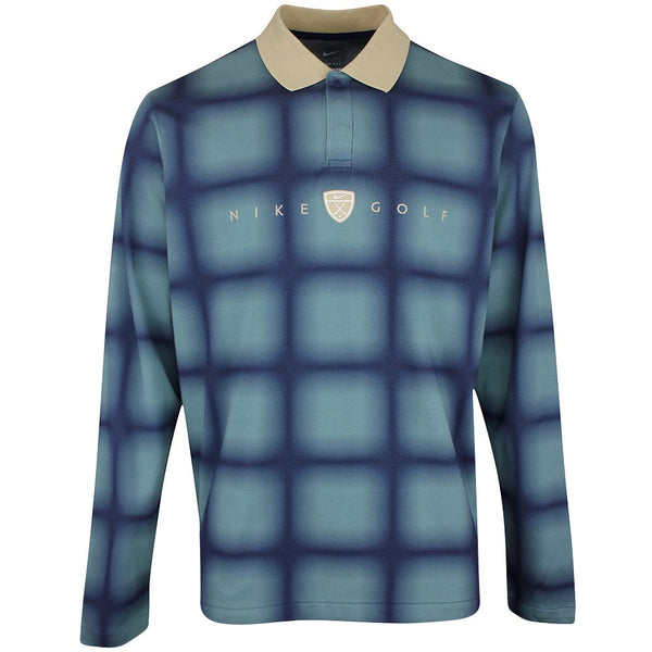 Nike Golf Shirt - NK DF Fairway Fresh LS Polo - Mineral Slate SP26