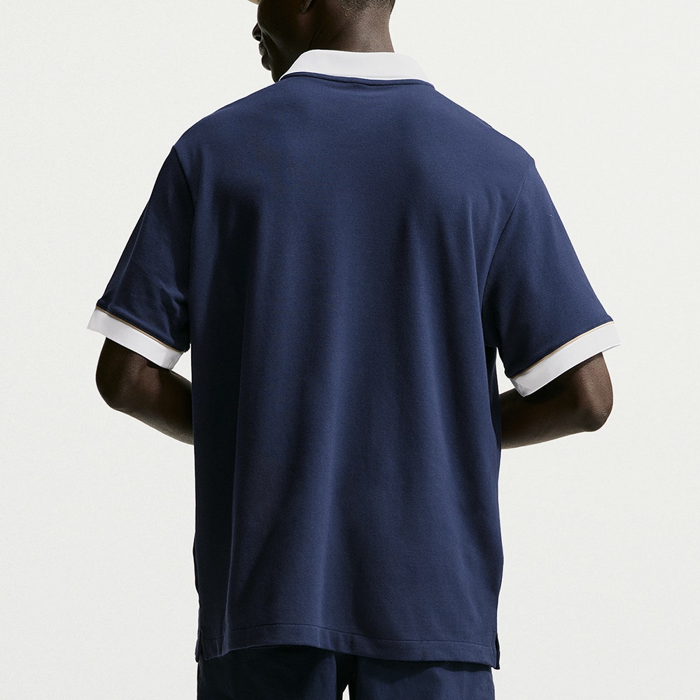 Nike Golf Shirt - NK DF Fairway Fresh Pique Polo - College Navy HO26