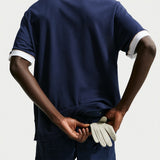 Nike Golf Shirt - NK DF Fairway Fresh Pique Polo - College Navy HO26