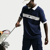 Nike Golf Shirt - NK DF Fairway Fresh Pique Polo - College Navy HO26