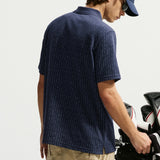 Nike Golf Shirt - NK DF Fairway Fresh QZ Polo - College Navy FA26