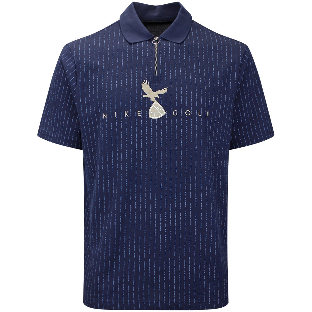 Nike Golf Shirt - NK DF Fairway Fresh QZ Polo - College Navy FA26