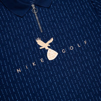 Nike Golf Shirt - NK DF Fairway Fresh QZ Polo - College Navy FA26
