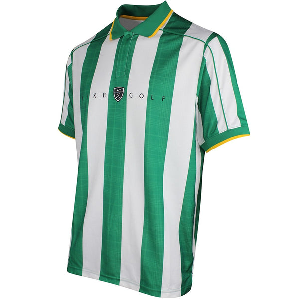 Nike Golf Shirt - NK DF Fairway Fresh Stripe Polo - Malachite SP26