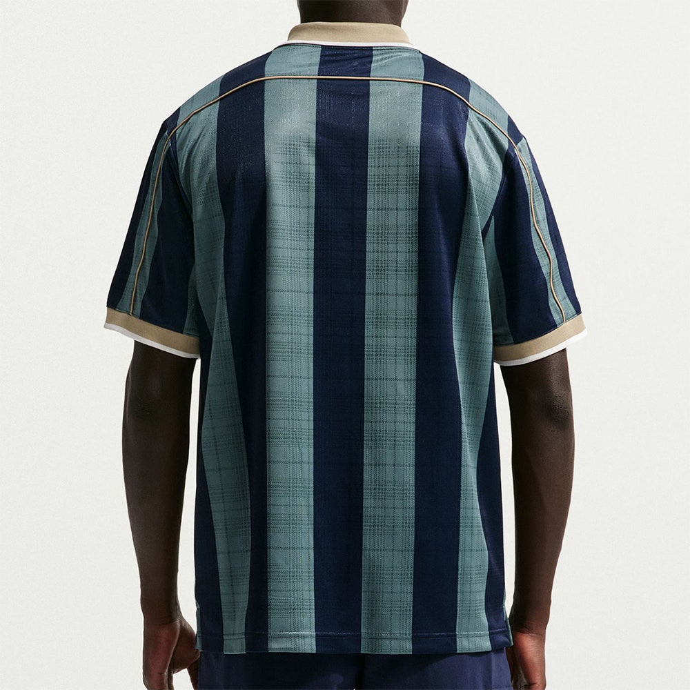 Nike Golf Shirt - NK DF Fairway Fresh Stripe Polo - Mineral Slate SP26