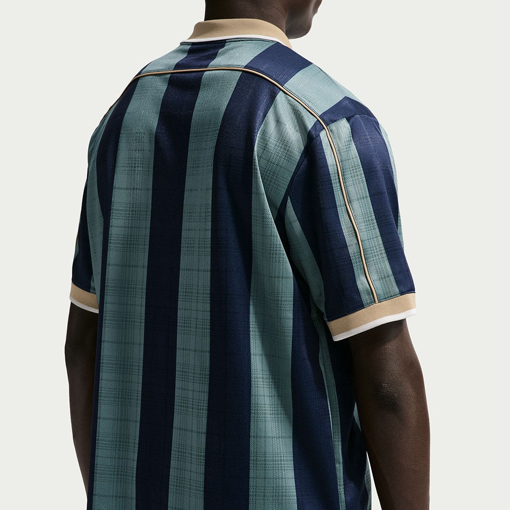 Nike Golf Shirt - NK DF Fairway Fresh Stripe Polo - Mineral Slate SP26