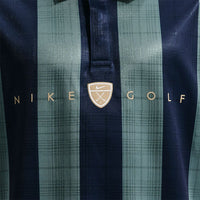 Nike Golf Shirt - NK DF Fairway Fresh Stripe Polo - Mineral Slate SP26