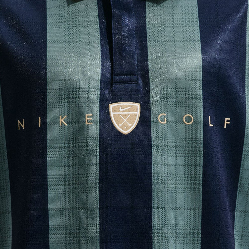 Nike Golf Shirt - NK DF Fairway Fresh Stripe Polo - Mineral Slate SP26