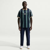 Nike Golf Shirt - NK DF Fairway Fresh Stripe Polo - Mineral Slate SP26