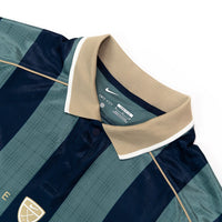Nike Golf Shirt - NK DF Fairway Fresh Stripe Polo - Mineral Slate SP26