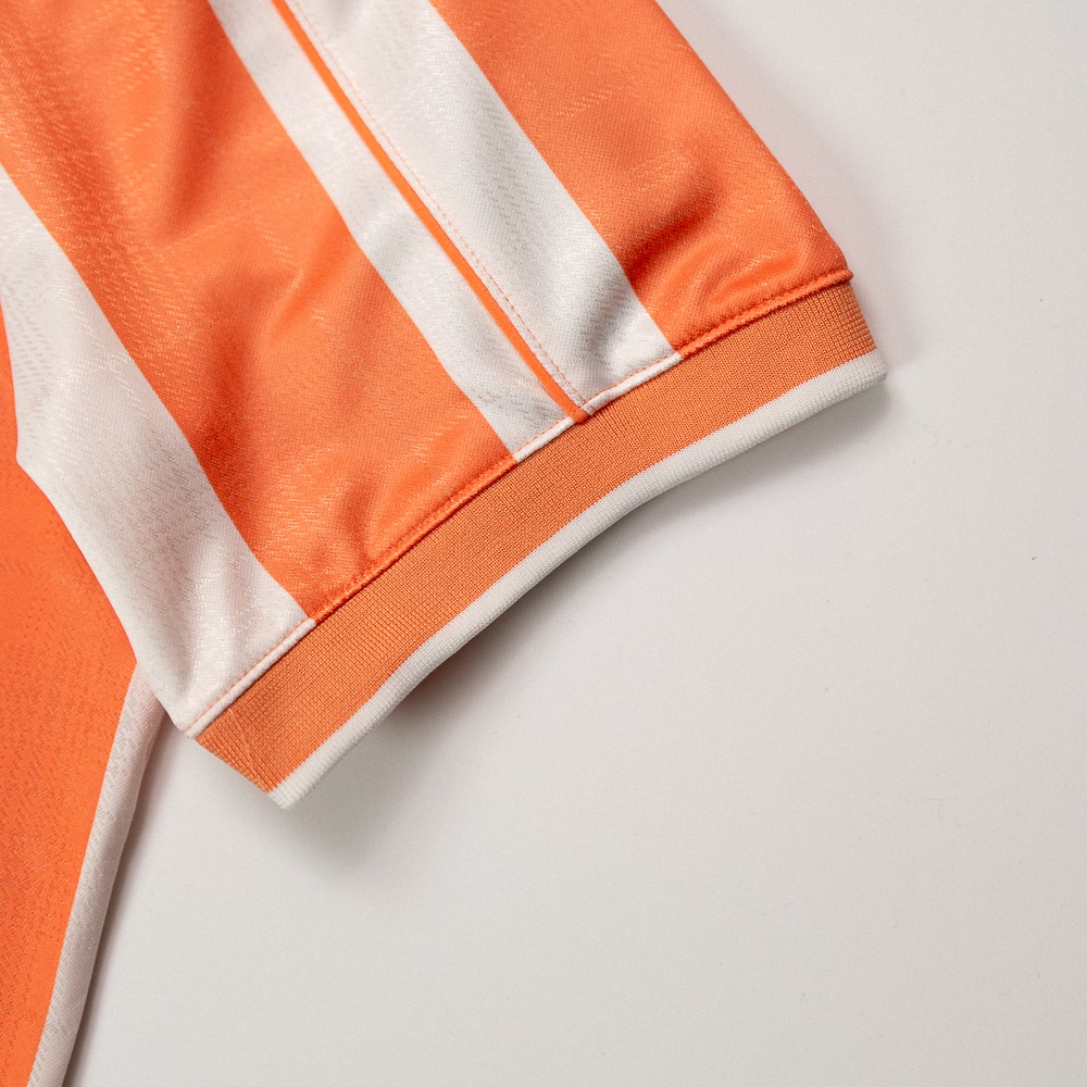 Nike Golf Shirt - NK DF Fairway Fresh Stripe Polo - Orange Frost SP26
