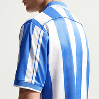 Nike Golf Shirt - NK DF Fairway Fresh Stripe Polo - Pacific Blue SU26