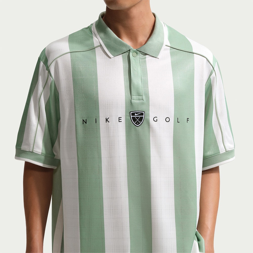 Nike Golf Shirt - NK DF Fairway Fresh Stripe Polo - Steam SP26