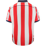 Nike Golf Shirt - NK DF Fairway Fresh Stripe Polo - Uni. Red SU26