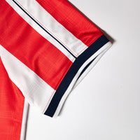 Nike Golf Shirt - NK DF Fairway Fresh Stripe Polo - Uni. Red SU26