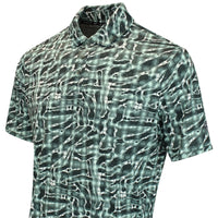 Nike Golf Shirt - NK DF Par 5 Camo Tartan Polo - Camo Green FA26