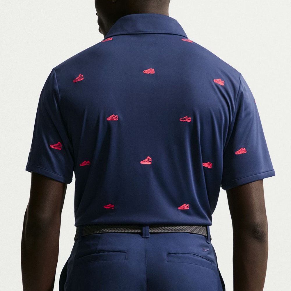 Nike Golf Shirt - NK DF Par 5 Embroidered Polo - College Navy SU26