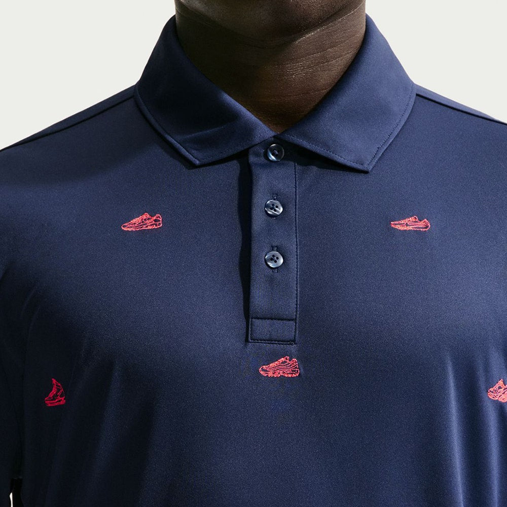 Nike Golf Shirt - NK DF Par 5 Embroidered Polo - College Navy SU26