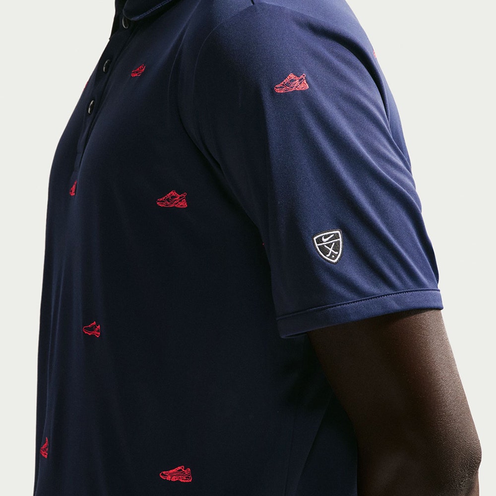 Nike Golf Shirt - NK DF Par 5 Embroidered Polo - College Navy SU26