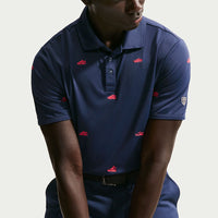 Nike Golf Shirt - NK DF Par 5 Embroidered Polo - College Navy SU26