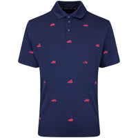Nike Golf Shirt - NK DF Par 5 Embroidered Polo - College Navy SU26