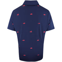 Nike Golf Shirt - NK DF Par 5 Embroidered Polo - College Navy SU26