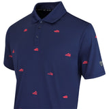 Nike Golf Shirt - NK DF Par 5 Embroidered Polo - College Navy SU26