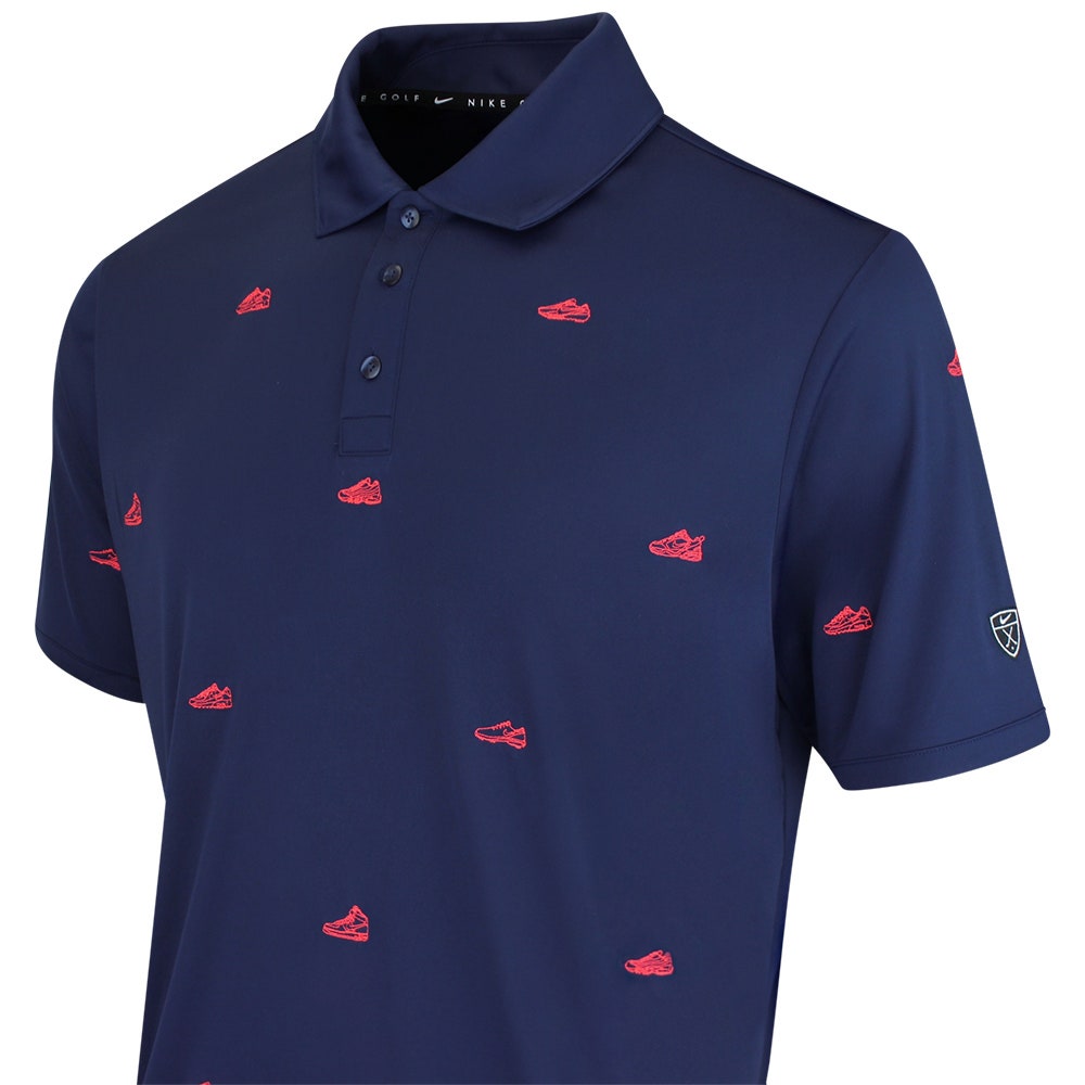 Nike Golf Shirt - NK DF Par 5 Embroidered Polo - College Navy SU26