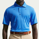 Nike Golf Shirt - NK DF Par 5 Embroidered Polo - Pacific Blue SU26