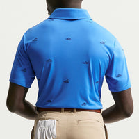 Nike Golf Shirt - NK DF Par 5 Embroidered Polo - Pacific Blue SU26
