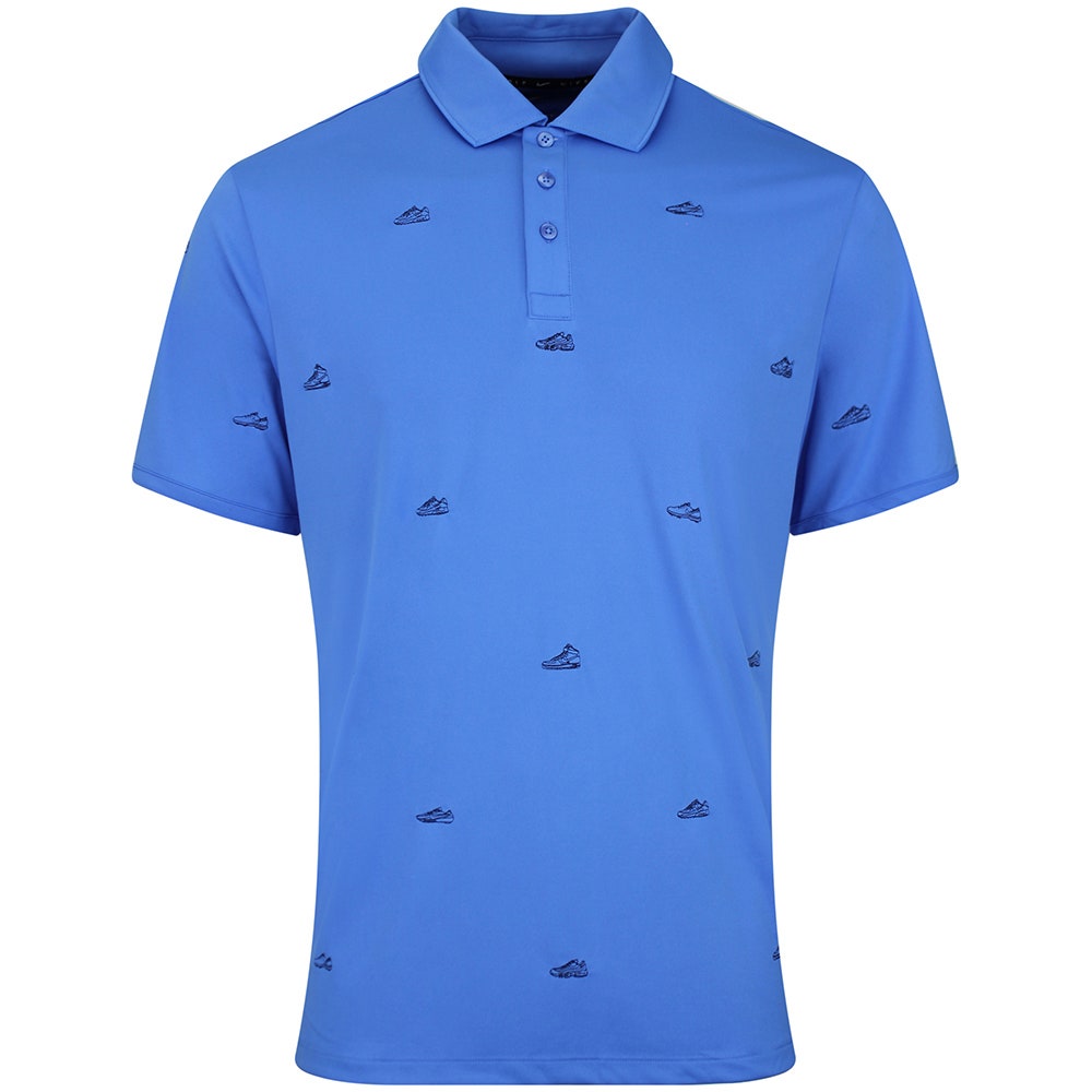 Nike Golf Shirt - NK DF Par 5 Embroidered Polo - Pacific Blue SU26