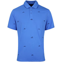 Nike Golf Shirt - NK DF Par 5 Embroidered Polo - Pacific Blue SU26