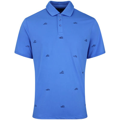 Nike Golf Shirt - NK DF Par 5 Embroidered Polo - Pacific Blue SU26