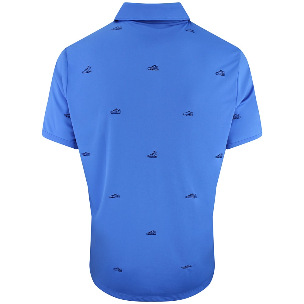 Nike Golf Shirt - NK DF Par 5 Embroidered Polo - Pacific Blue SU26