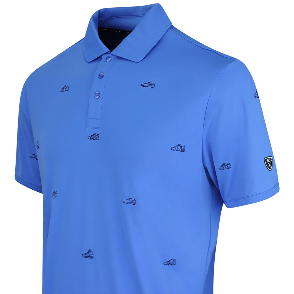 Nike Golf Shirt - NK DF Par 5 Embroidered Polo - Pacific Blue SU26