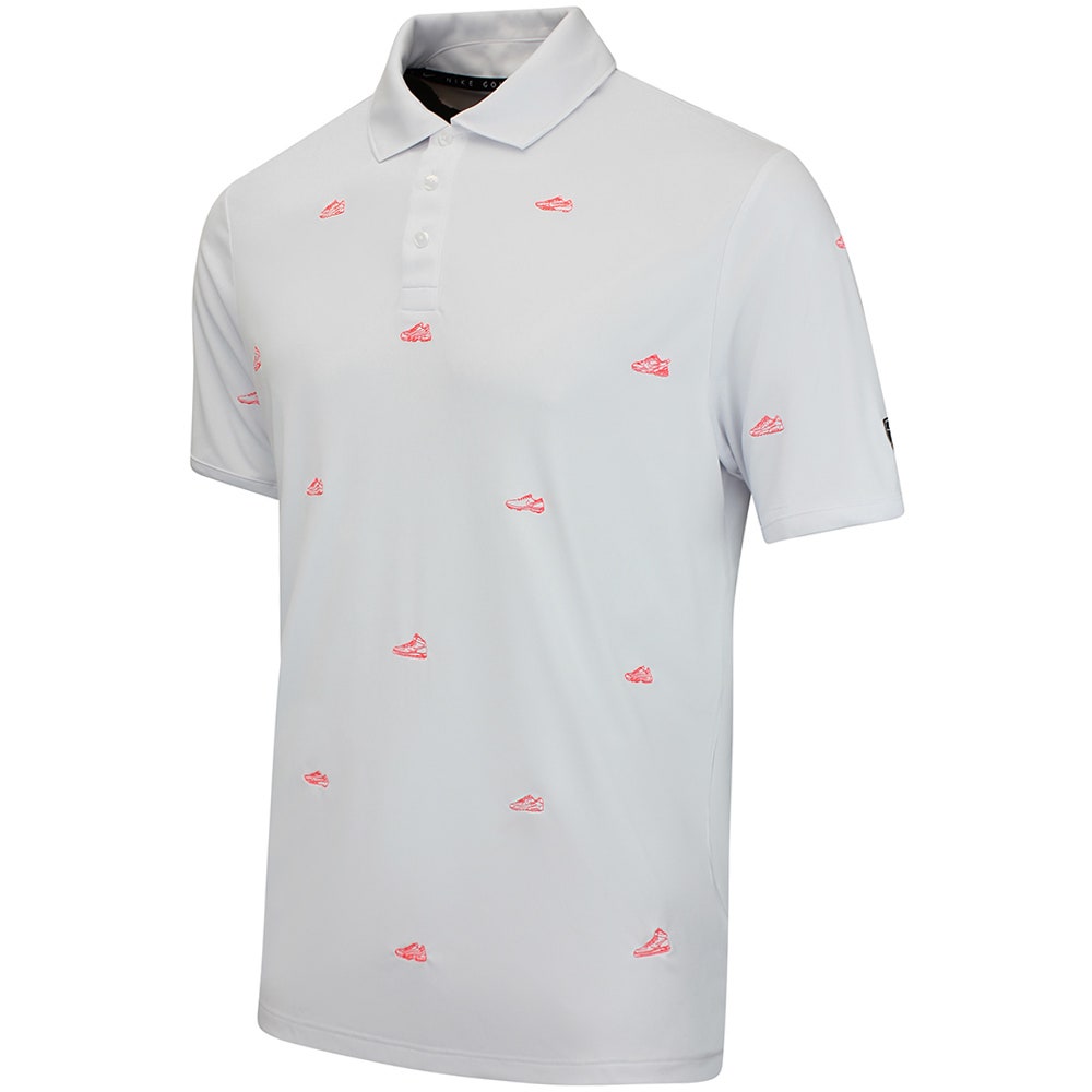 Nike Golf Shirt - NK DF Par 5 Embroidered Polo - White SU26