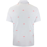 Nike Golf Shirt - NK DF Par 5 Embroidered Polo - White SU26