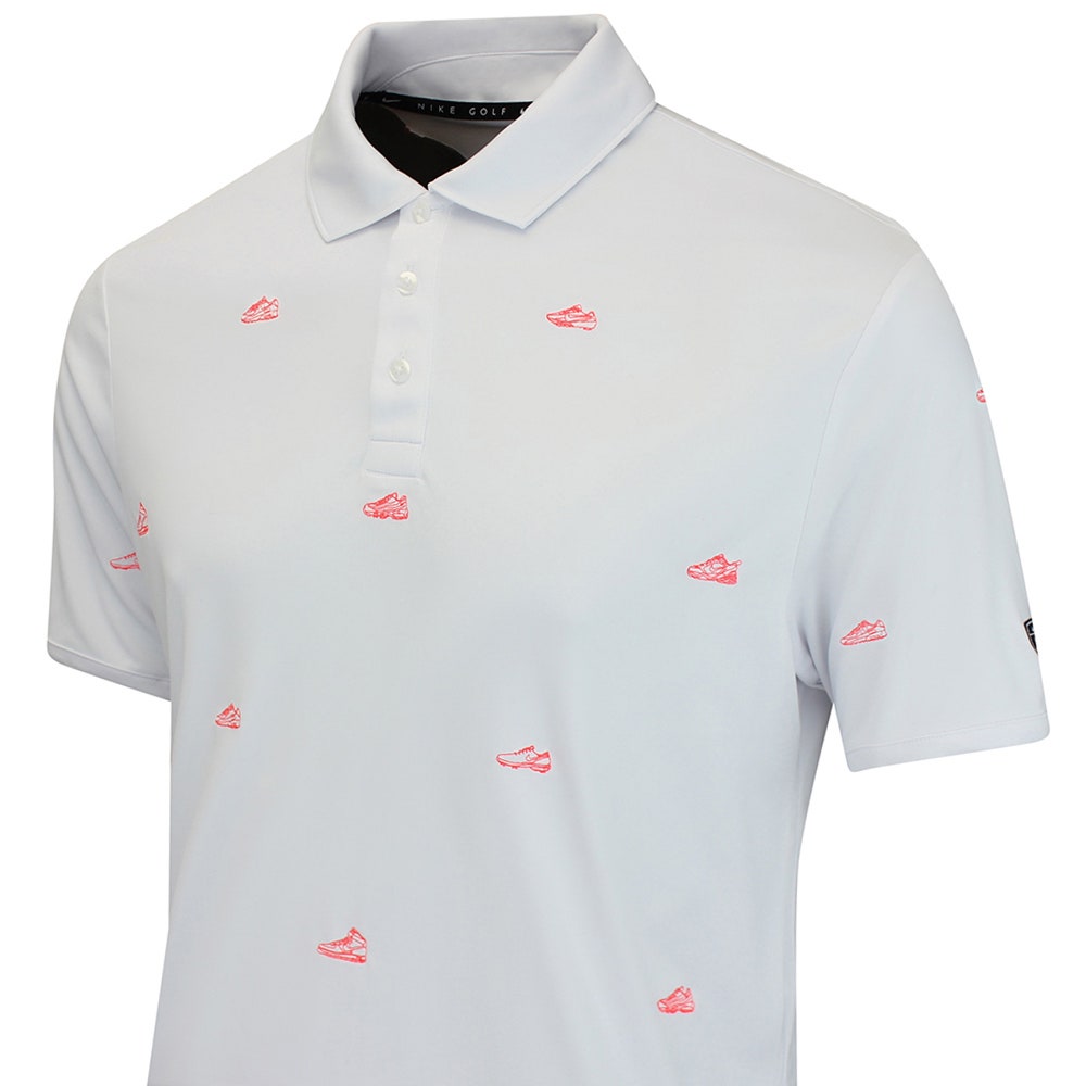 Nike Golf Shirt - NK DF Par 5 Embroidered Polo - White SU26