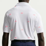 Nike Golf Shirt - NK DF Par 5 Embroidered Polo - White SU26