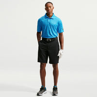 Nike Golf Shirt - NK DF Par 5 Grass Print Polo - Aurora Blue FA26