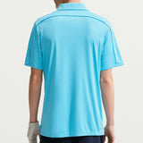 Nike Golf Shirt - NK DF Par 5 Heather Polo - Baltic Blue FA26
