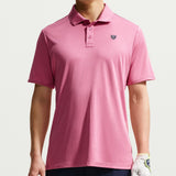 Nike Golf Shirt - NK DF Par 5 Heather Polo - Peony SU26
