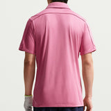 Nike Golf Shirt - NK DF Par 5 Heather Polo - Peony SU26